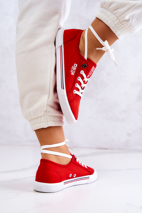 Women's Sneakers BIG STAR HH274061 Red