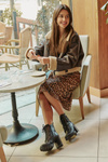 Insulated Heeled Boots With Gold Detail Black Ivarisse