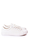 Men's Leather Sneakers Big Star II174028 White