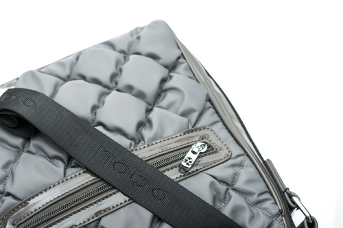 Quilted Grey Handbag Letterbox Nobo