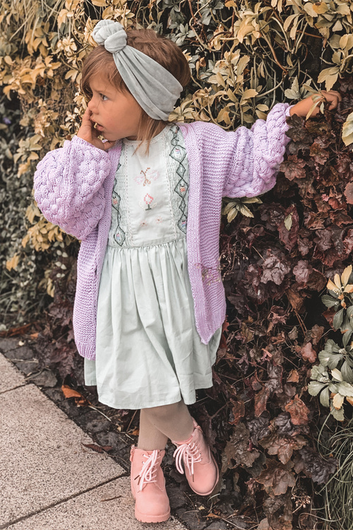 Children's Insulated Trapper Boots Powder Pink Dexter