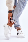 Women's Sport Platform Shoes Black and white Soris
