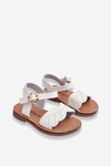 Classic Children's Sandals White Izzy