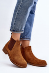 Low Women's Chelsea Boots Camel Sawarra