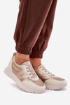 Women's Sports Shoes On Platform Vinceza 58510 Gold