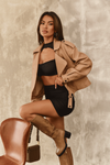 Women's Theisen Lined Ankle Boots Dark Beige
