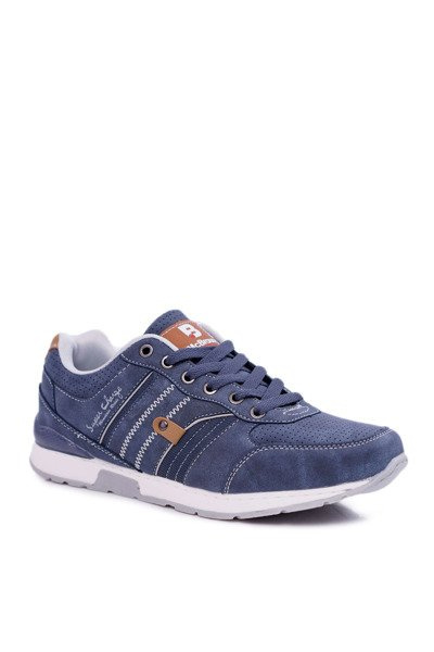 Men's Sports Casual Shoes Navy Blue Super