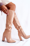 Classic Boots On A Post Nude Mayra
