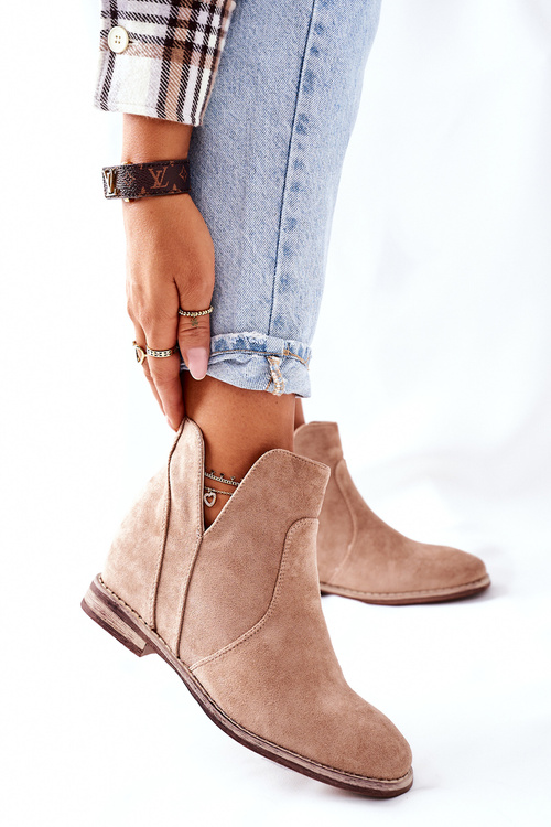 Boots On The Wedge S.Barski Joiva Beige