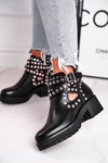 Women’s Boots Grunge Black Heavenly