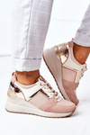 Wedge Sneakers Vinceza 10606 Pink