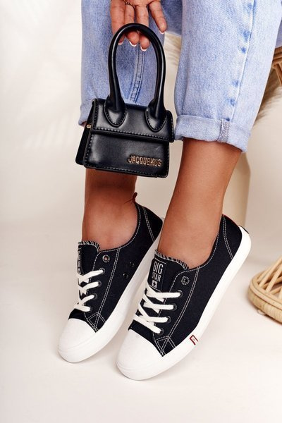 Women's Sneakers Big Star FF274085 Black-Red