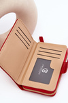 Women's Wallet Coin Purse Made of Eco-leather Red Risuna