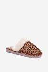 Women's slippers with fur Panterka Aceline
