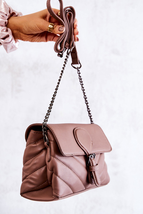 Small Quilted Purse Cappucino Hailee