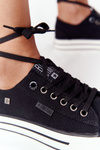 Women's Sneakers On A Platform BIG STAR HH274056 Black