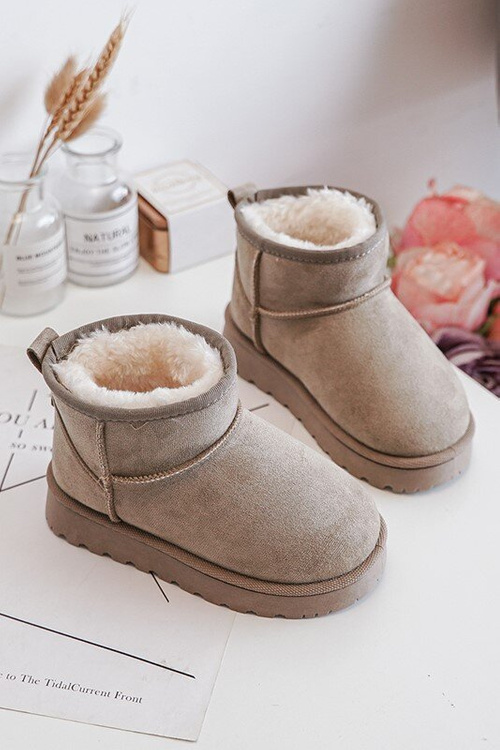 Children's Snow Boots Insulated Green Nallita