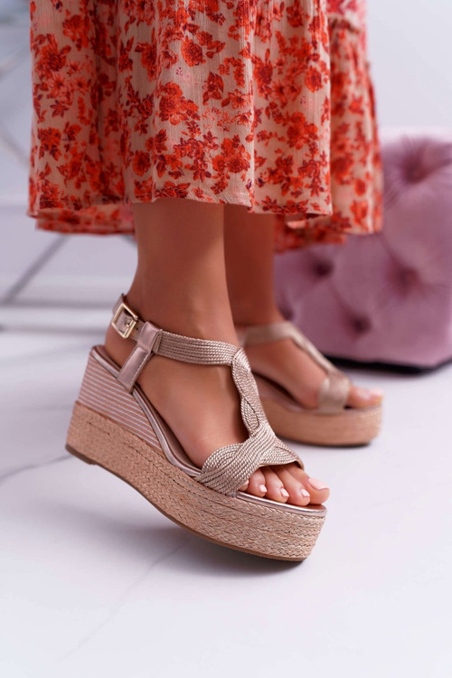 Women's Stiletto Sandals Champagne Larone