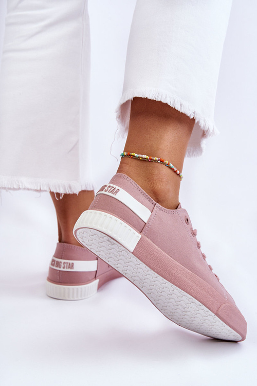 Women's Low Sneakers Big Star LL274040 Pink