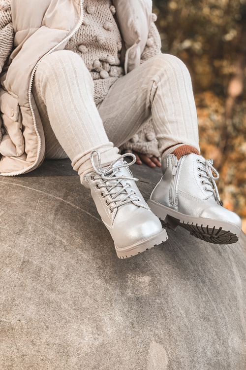 Kids' Insulated Silver Trapper Boots Dexter