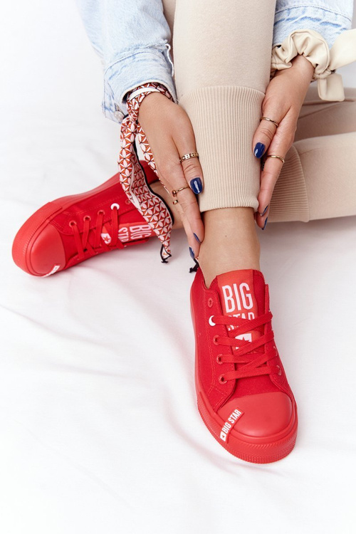 Women's Sneakers BIG STAR HH274677 Red