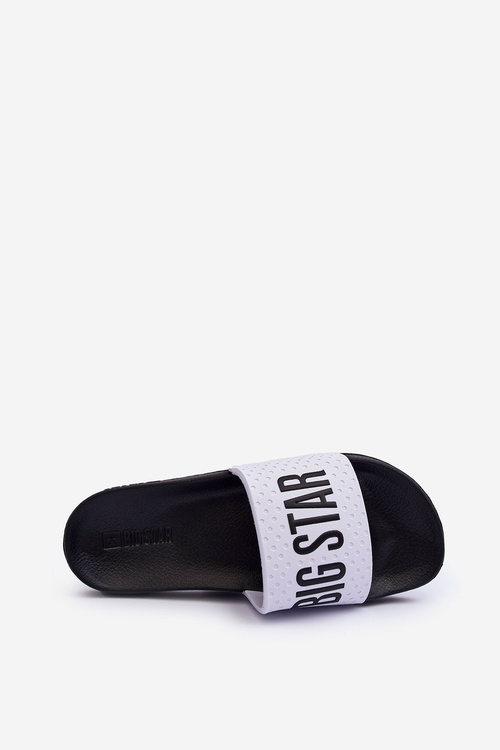 Men's Slippers Big Star MM174320 White-Black