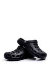 Women's Flip Flops Black Foam EVA Dots