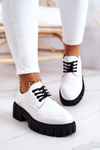 Fashionable Lacquered Shoes La.Fi 210013W-LA White