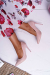 Women's Stilettos Suede Pink Yanna