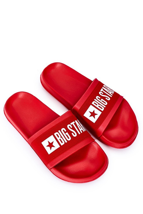 Men's Slippers Big Star HH174832 Red