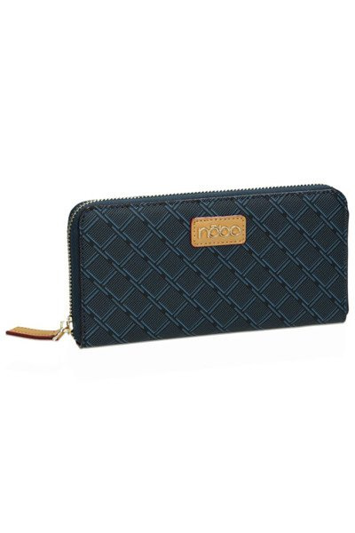 Large Women's Wallet NOBO NPUR-F0080-C013 Navy Blue.