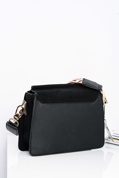 Women's Purse Black Zirconia Handbag with Zircons