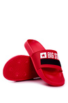 Men's Slides Big Star Red GG174939