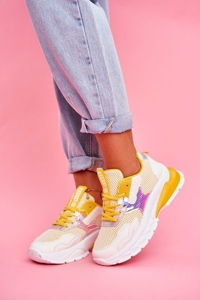 Sporty Women's Shoes Yellow Sportivo