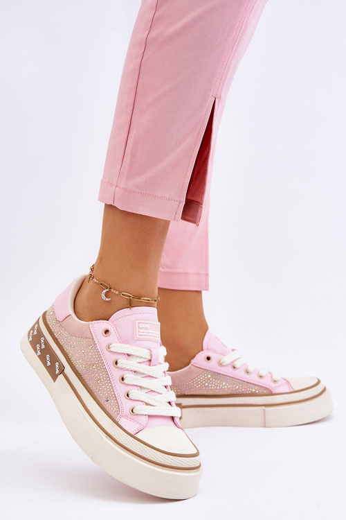 Women's Sneakers With Jets GOE LL2N4057 Pink