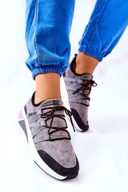 Sneakers Memory Foam Big Star II274306 Grey
