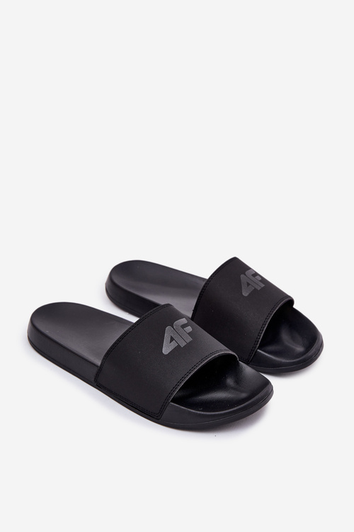 Men's Slippers 4F Black 4FRMM00FSLIM011-21S