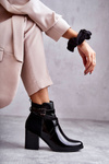 Fashionable Lacquered Boots La.Fi 260037B-LA Black