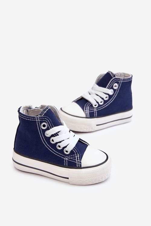 Children's High Sneakers navy blue Filemon