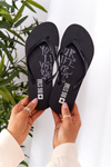 Women's Sliders Flip-Flops Big Star FF274A309 Black
