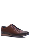 Men's Casual Leather Half Shoes Nikopol Brown 1730