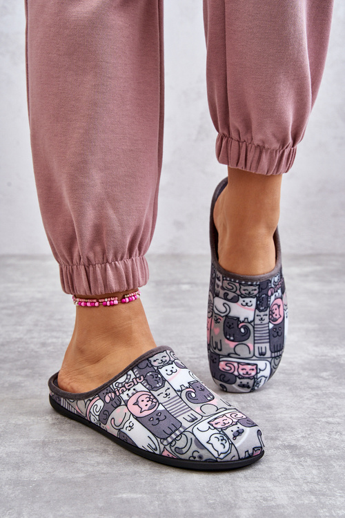 Flip-flops Befado Cats 155D208 Grey