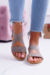 Women's Sandals With Erasers Khaki Itako