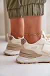 Women's Platform Sneakers Beige Nevelaine
