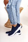 Buty Sportowe Slip-on Big Star Granatowe DD274464 
