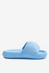 Women's Lightweight Foam Platform Slippers Blue Milton