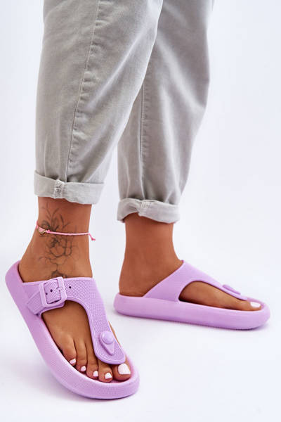 Women's Foam Slippers Purple Apolla