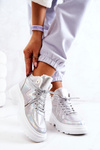 Sporty Boots Insulated Silver Joenne