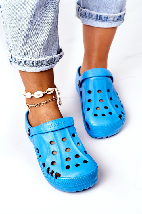 Women's Foam Flip Flops Kroksy EVA Blue