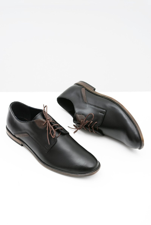 Men's Bednarek Elegant Leather Half Boots Black Edgardo